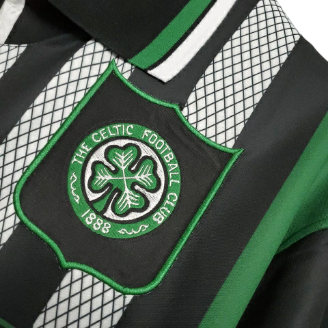 Camisa Celtic 1994/1996 - Retrô Umbro - Preta