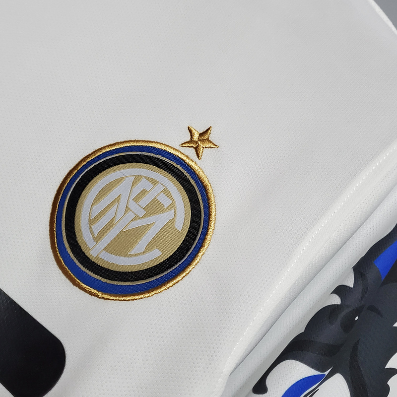 Camisa Inter de Milão II 2010/2011 - Retrô Nike - Branca