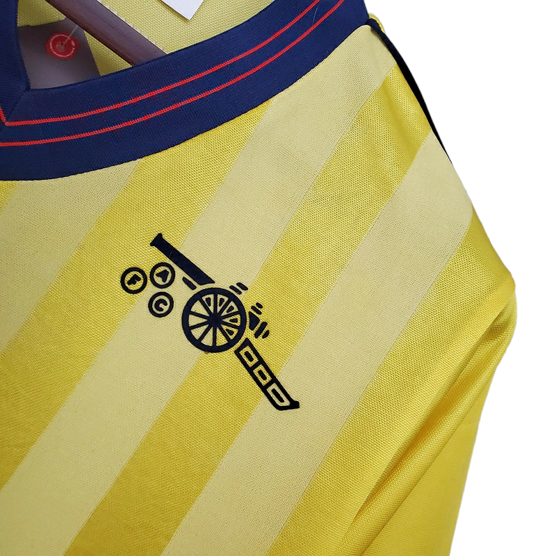 Camisa Arsenal 1983/1986 - Retrô Umbro - Amarela