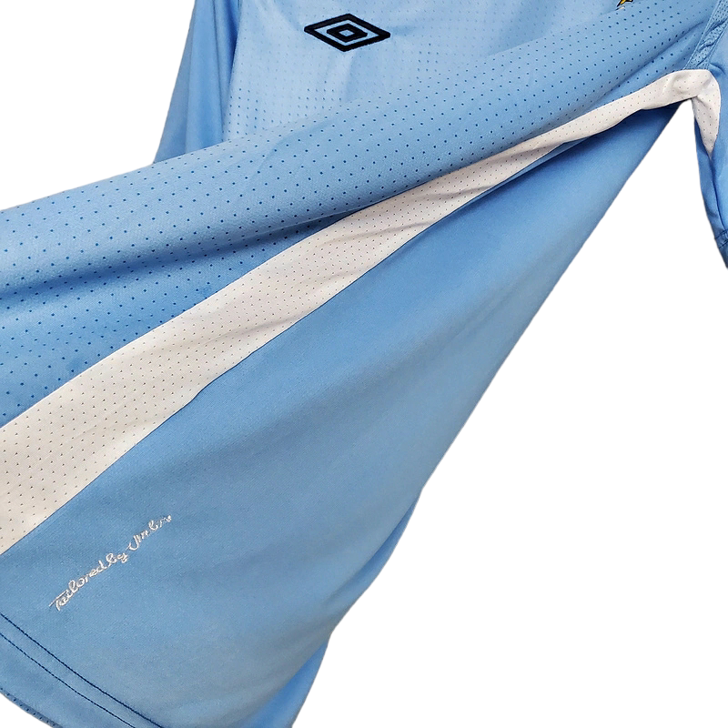 Camisa Manchester City 2011/2012 - Retrô Umbro - Azul