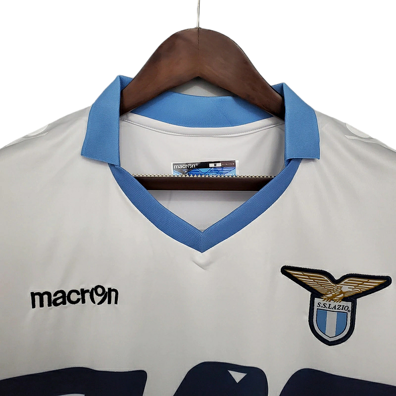 Camisa Lazio 2014 - Retrô Macron - Azul e branca