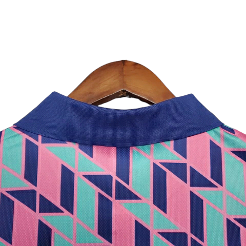 Camisa Seleção da Escócia 1988/1989 - Retrô Umbro - Rosa