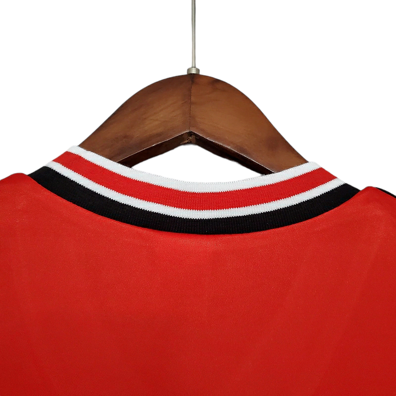 Camisa Manchester United 1985/1986 - Retrô Adidas - Vermelha