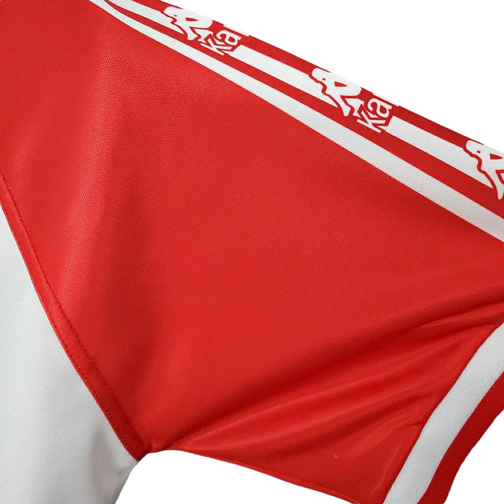 Camisa Athletic Bilbao 1997/1998 - Retrô Kappa - Vermelha e Branca