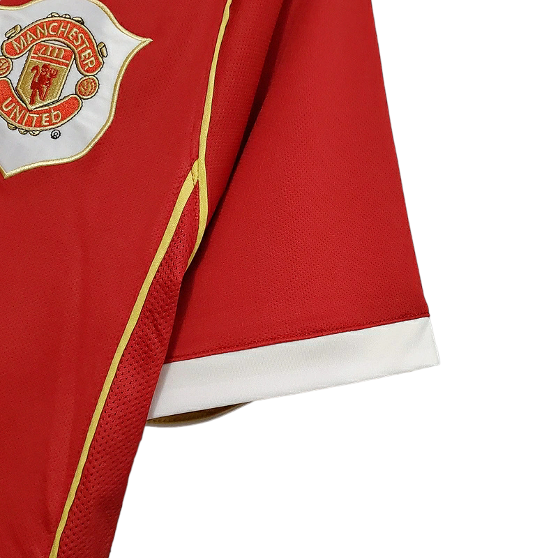 Camisa Manchester United 2006/2007 - Retrô Nike - Vermelha