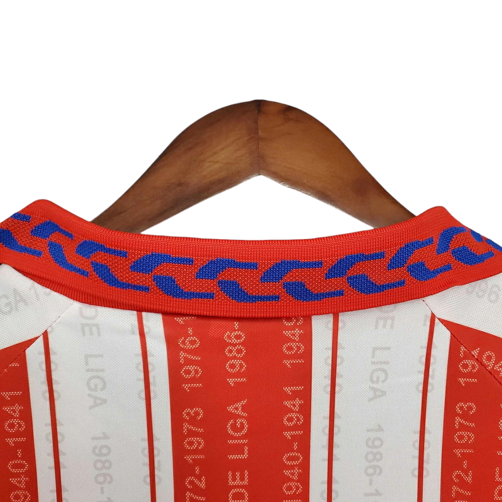 Camisa Atlético Madrid 1995/1996 - Retrô Puma - Branca e Vermelha