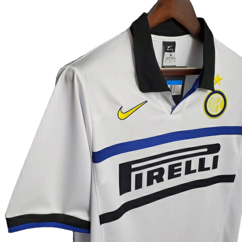 Camisa Inter de Milão II 1998/1999 - Retrô Nike - Branca