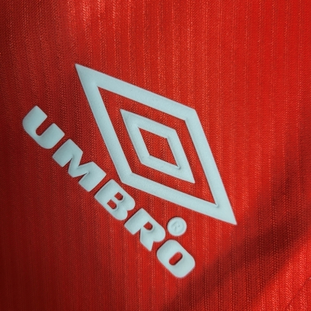 Camisa Flamengo II 1994 - Retrô Umbro - Vermelha e preta