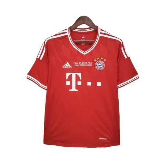Camisa Bayern Munich I 2013/2014 - Retrô Adidas - Vermelha