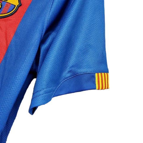 Camisa Barcelona 2006/2007 - Retrô Nike - Azul e Grená