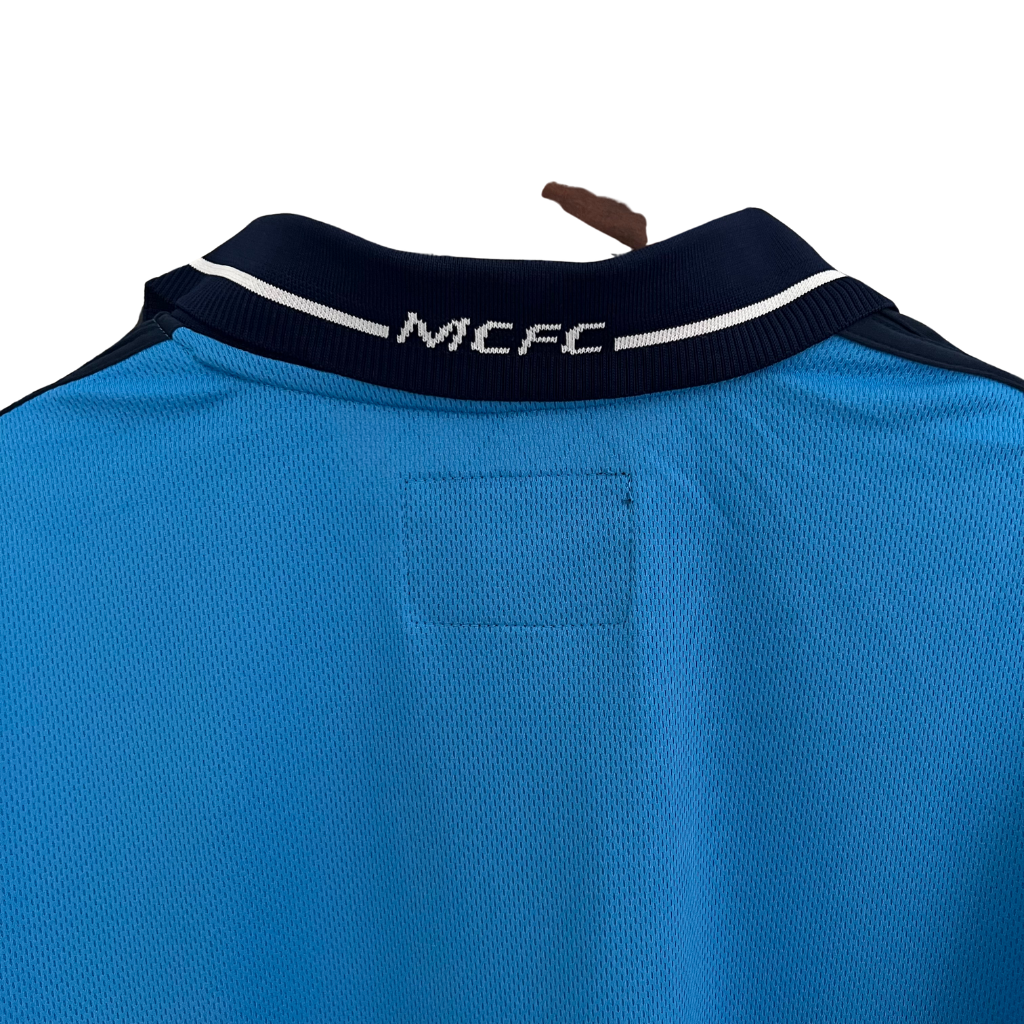 Camisa Manchester City 2002/2003 - Retrô - Azul