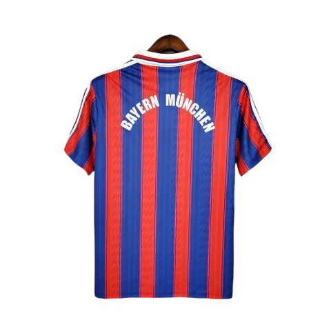 Camisa Bayern Munich 1995/1997 - Retrô Adidas - Azul e vermelha