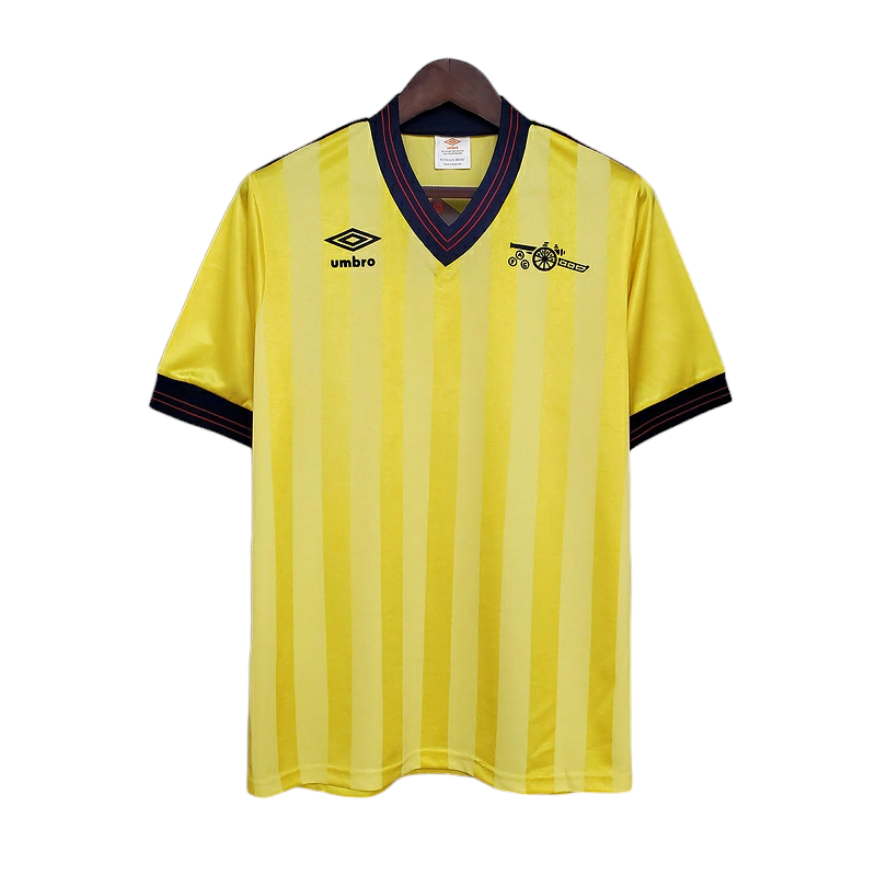 Camisa Arsenal 1983/1986 - Retrô Umbro - Amarela