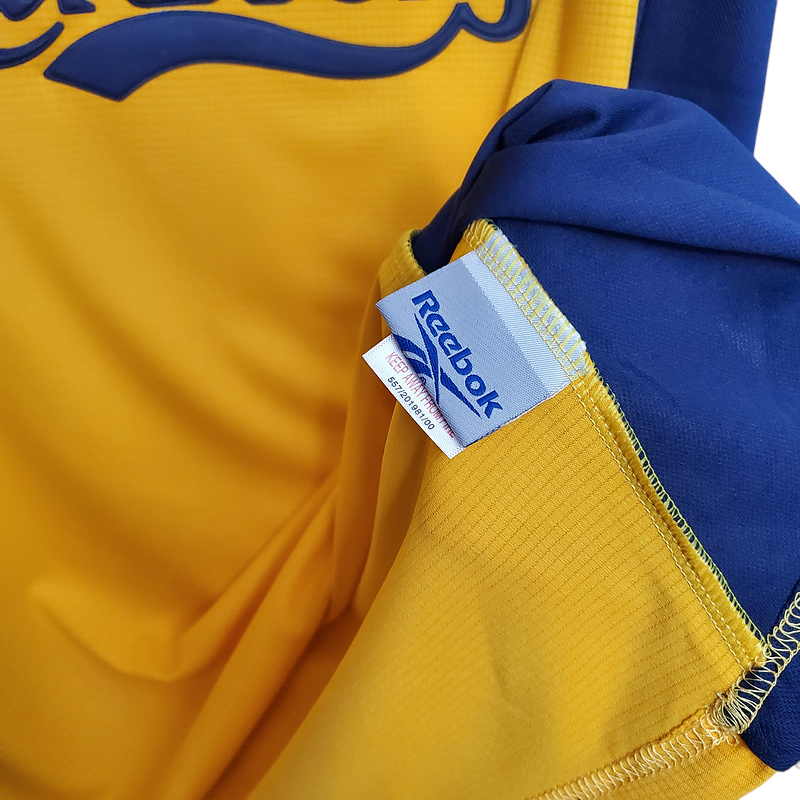 Camisa Liverpool 2000/2001 - Retrô Reebok - Amarela