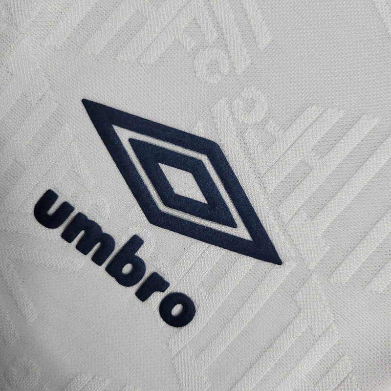 Camisa Tottenham I 1991/1993 - Retrô Umbro - Branca com detalhes em azul