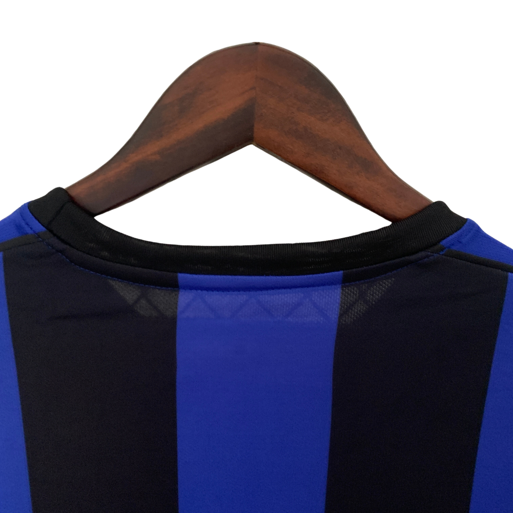 Camisa Inter de Milão I 1999/2000 - Retrô Nike - Azul e preta