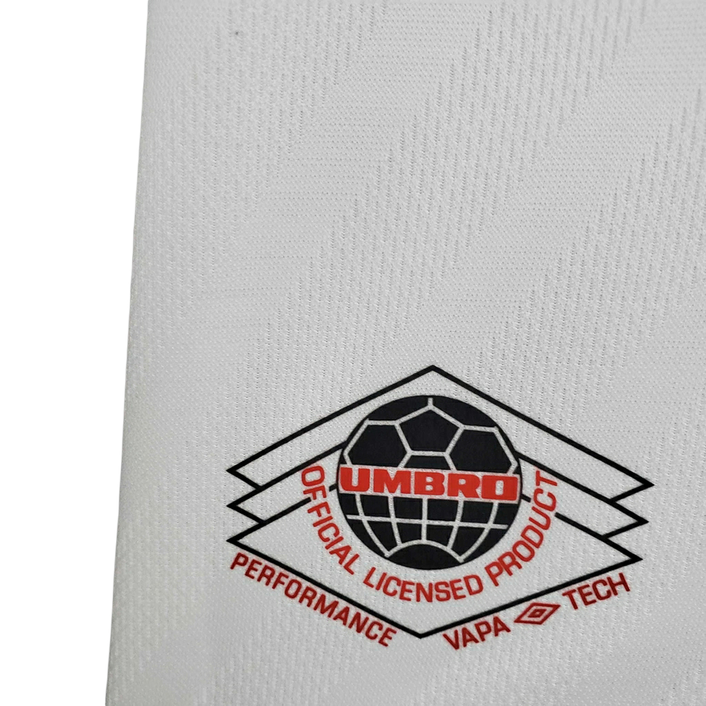 Camisa Manchester United 1996/1997 - Retrô Umbro - Branca