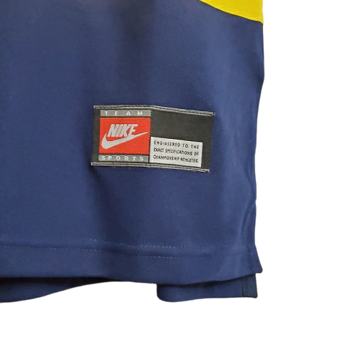 Camisa Boca Juniors 1999 - Retrô Nike - Azul e Amarela
