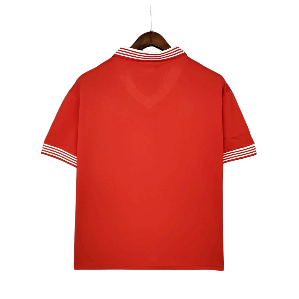Camisa Manchester United 1977 - Retrô Admiral - Vermelha
