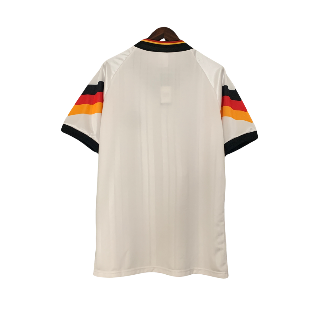 Camisa Seleção da Alemanha I 1992 - Retrô Adidas - Branca