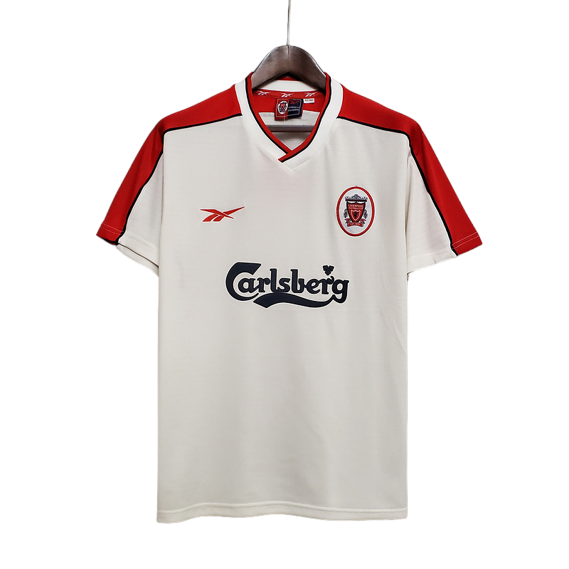 Camisa Liverpool 1998/1999 - Retrô Reebok - Branca