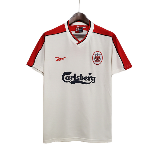 Camisa Liverpool 1998/1999 - Retrô Reebok - Branca