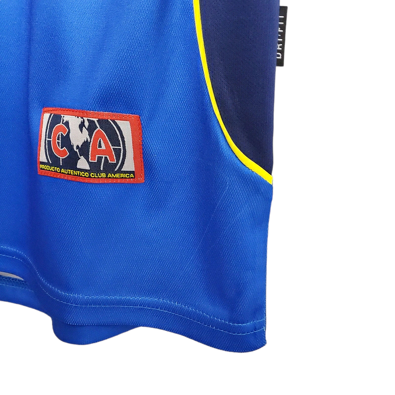 Camisa América-MEX II 2001/2002 - Retrô Nike - Azul