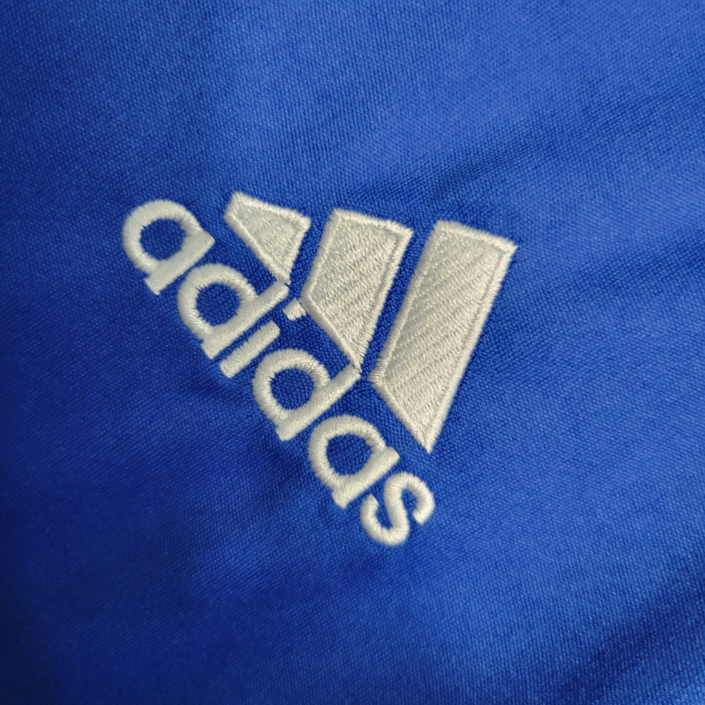 Camisa Palmeiras III 2019 - Retrô Adidas - Azul com detalhes brancos