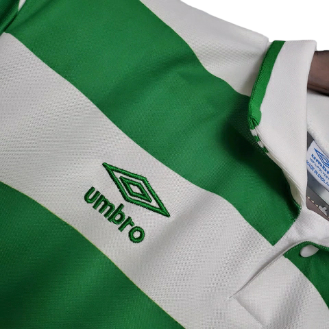 Camisa Celtic 1987/1989 - Retrô Umbro - Verde e Branca