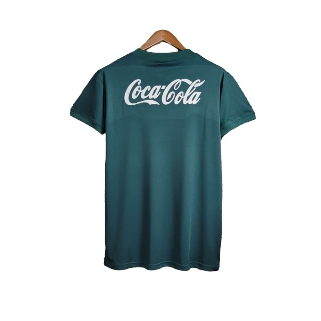 Camisa Palmeiras I 1980 - Retrô Adidas - Verde com detalhes branco com patrocínio da Coca-Cola