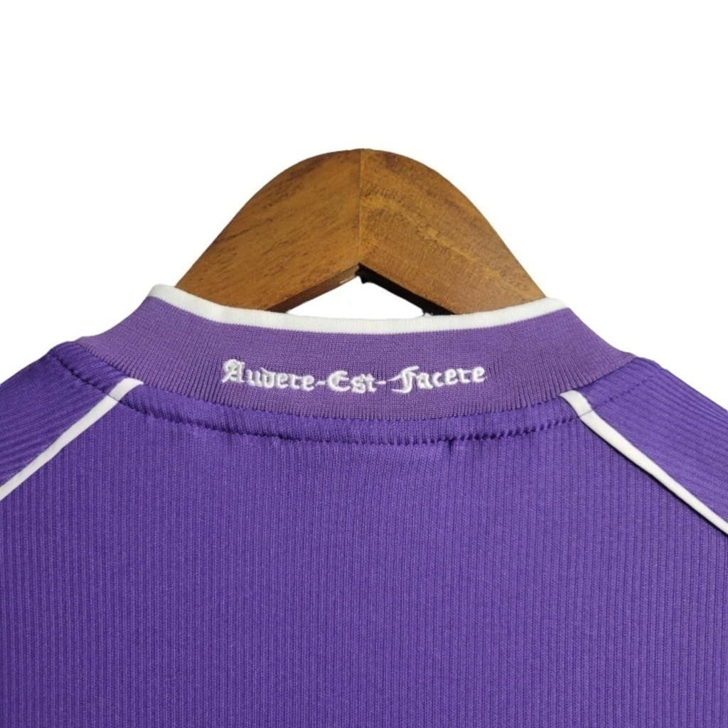Camisa Tottenham II 1998/1999 - Retrô Pony - Roxa com detalhes em branco