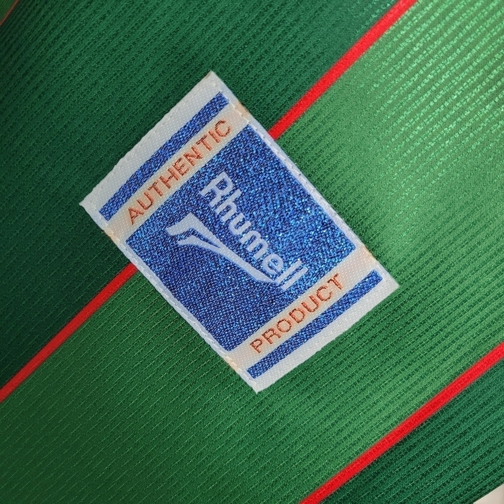 Camisa Palmeiras I 1999 - Retrô Rhumell - Verde