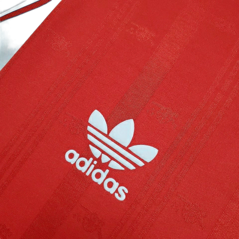 Camisa Arsenal 1988/1989 - Retrô Adidas - Vermelha
