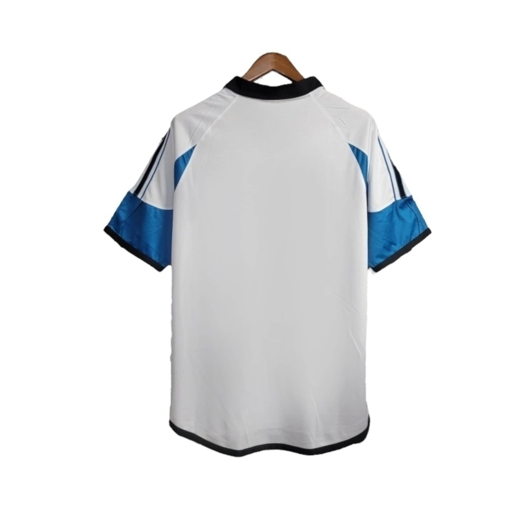 Camisa Newcastle II 1999/2000 - Retrô Adidas - Branca com detalhes em azul