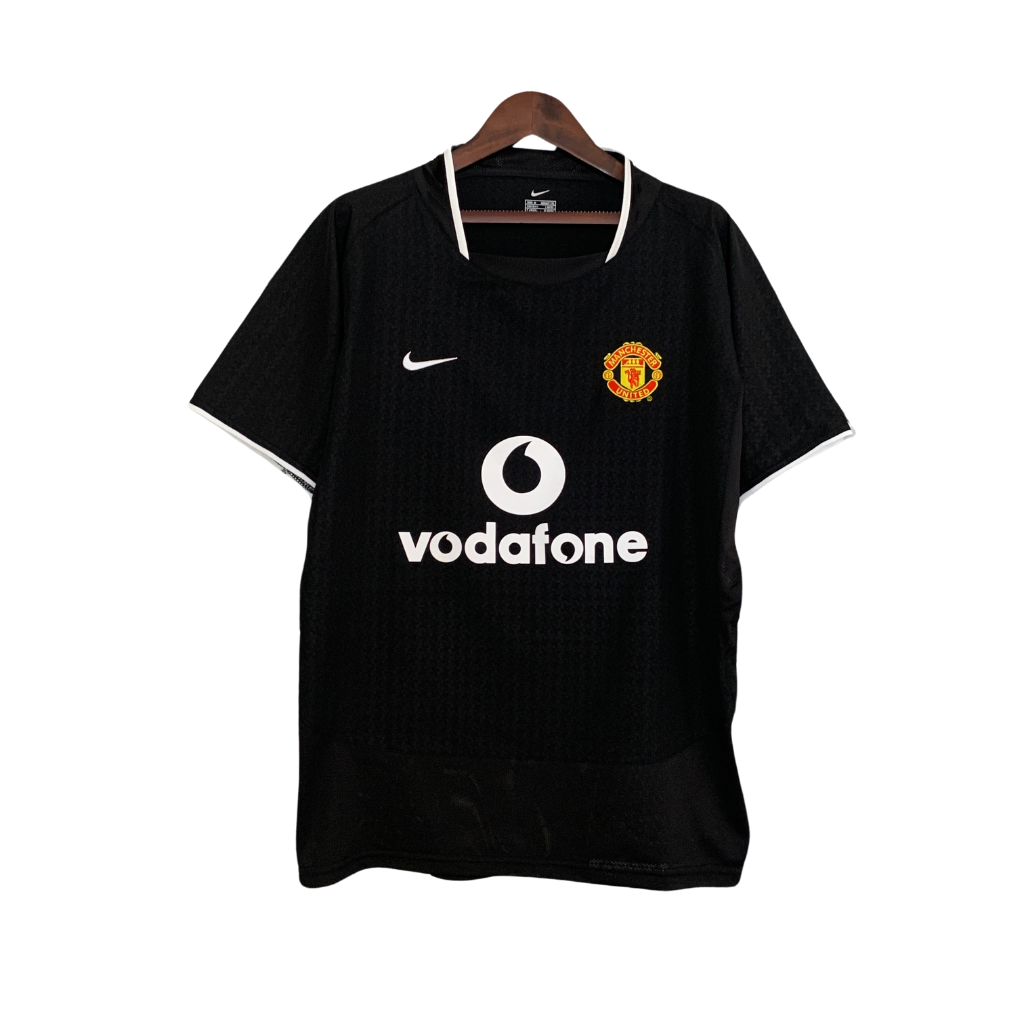 Camisa Manchester United II 2003/2004 - Retrô Nike - Preta