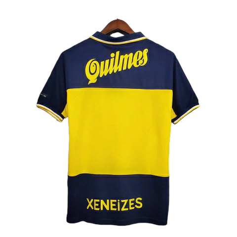 Camisa Boca Juniors 1999 - Retrô Nike - Azul e Amarela