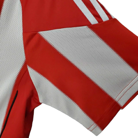 Camisa Bayern Munich 2010/2011 - Retrô Adidas - Vermelha e branca