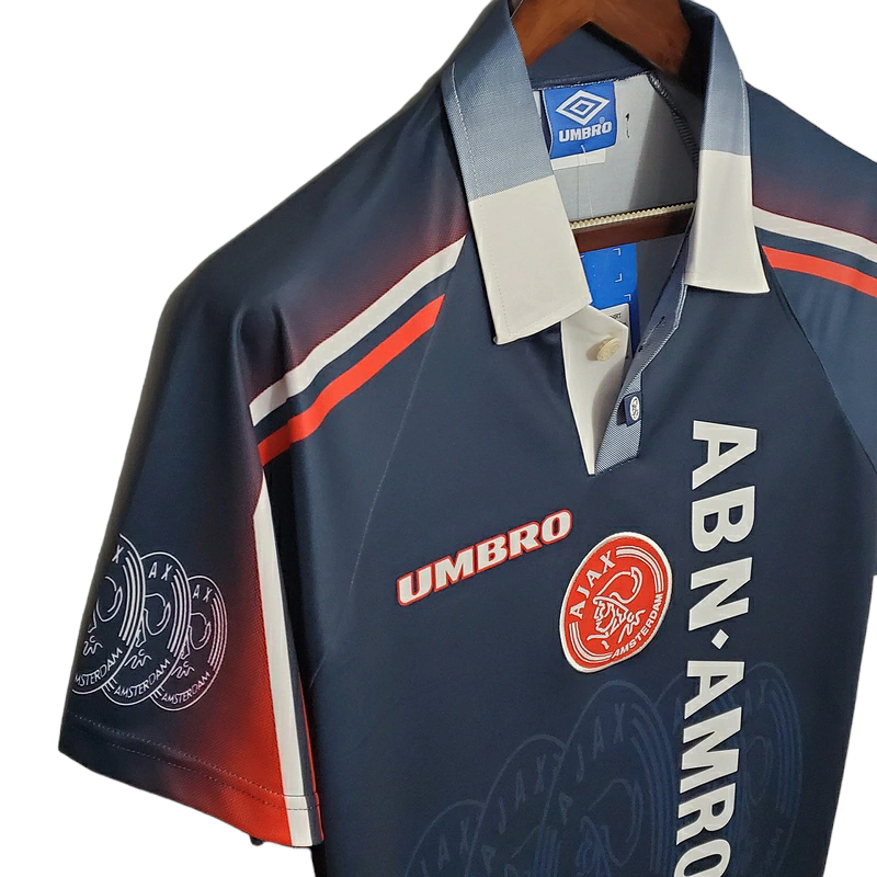 Camisa Ajax II 1997/1998 - Retrô Umbro - Azul