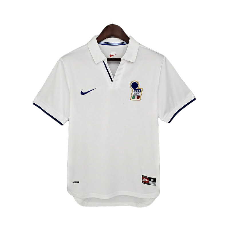 Camisa Seleção da Itália II 1998 - Retrô Nike - Branca