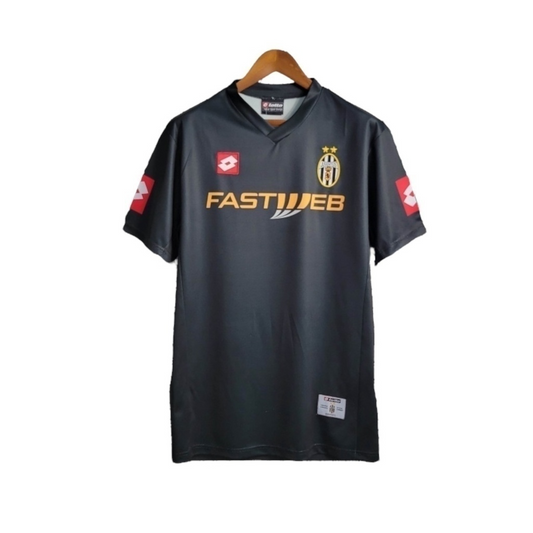 Camisa Juventus II 2001/2002 - Retrô Lotto - Preta