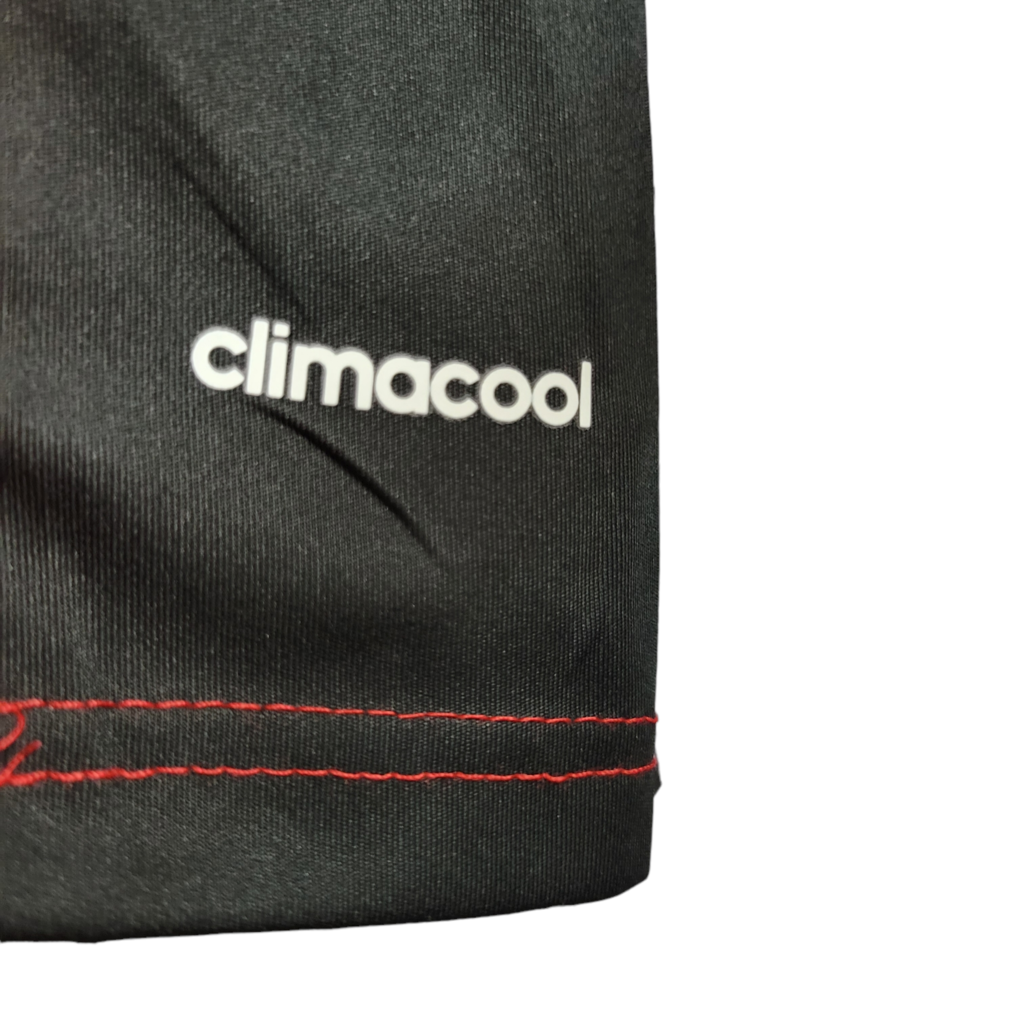 Camisa Flamengo 2017/2018 - Retrô Adidas - Preto e Vermelho