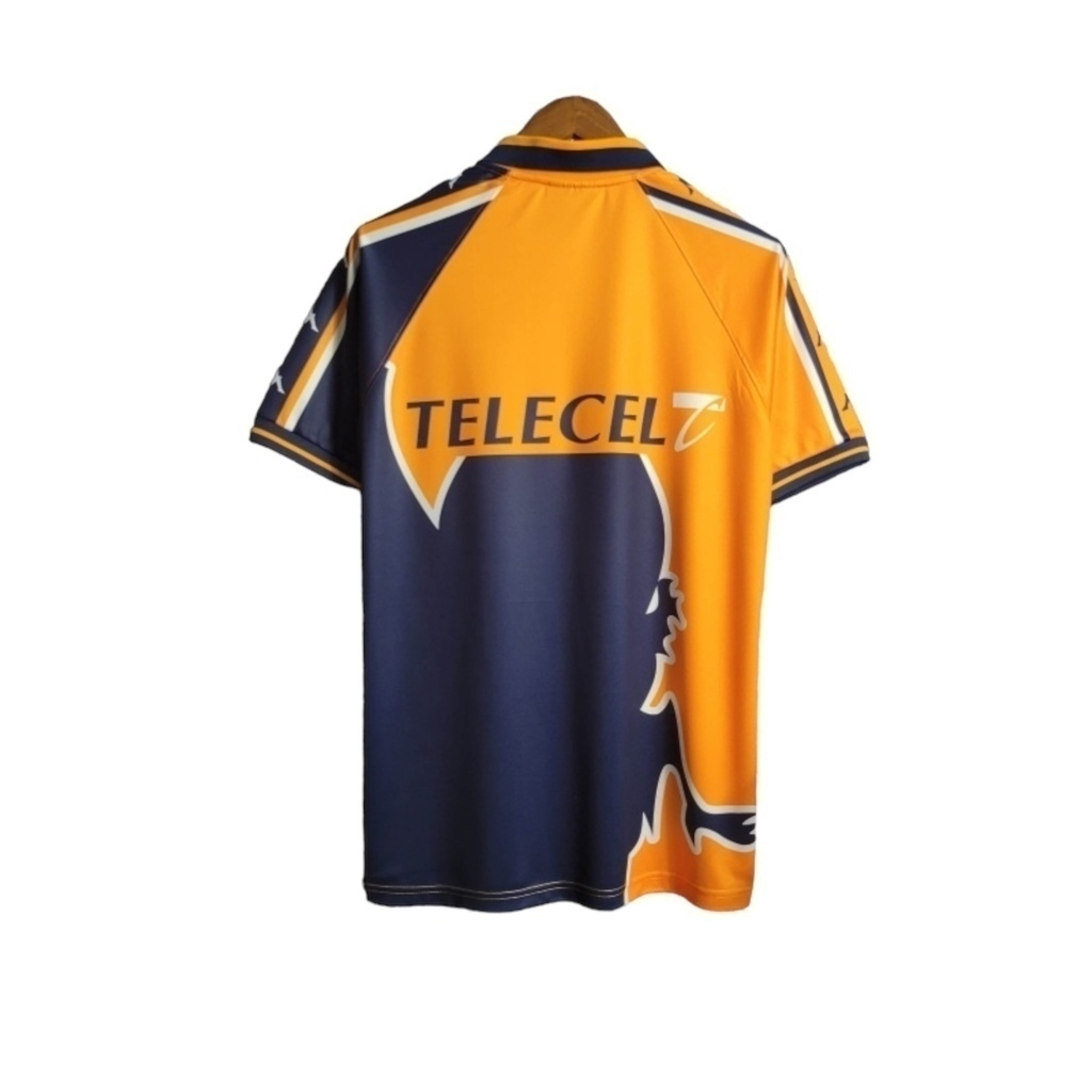 Camisa FC Porto II 1997/1999 - Retrô Kappa - Laranja com detalhes em azul