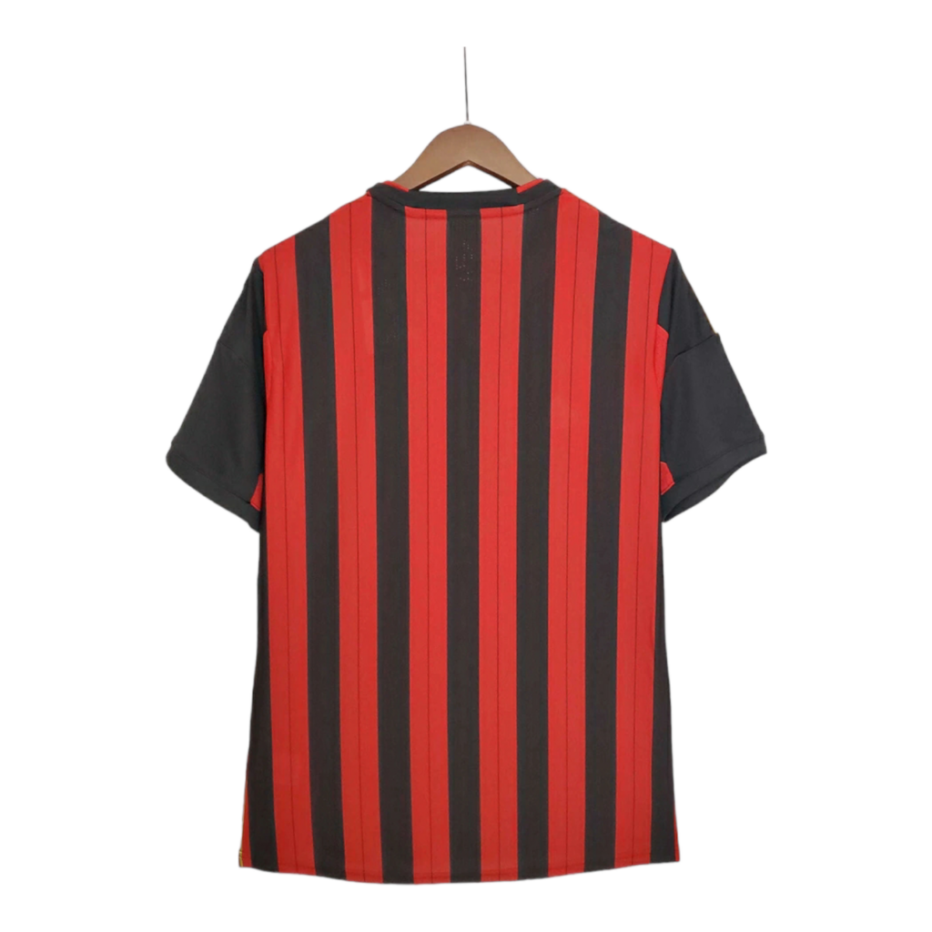 Camisa AC Milan 2013/2014 - Retrô Adidas - Vermelha e preta