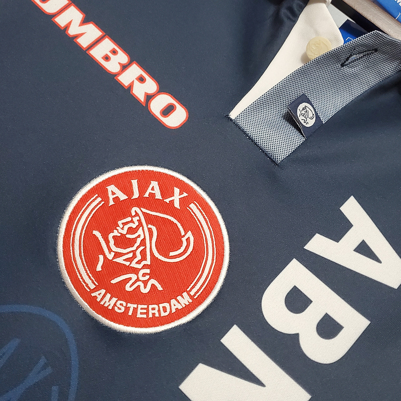 Camisa Ajax II 1997/1998 - Retrô Umbro - Azul