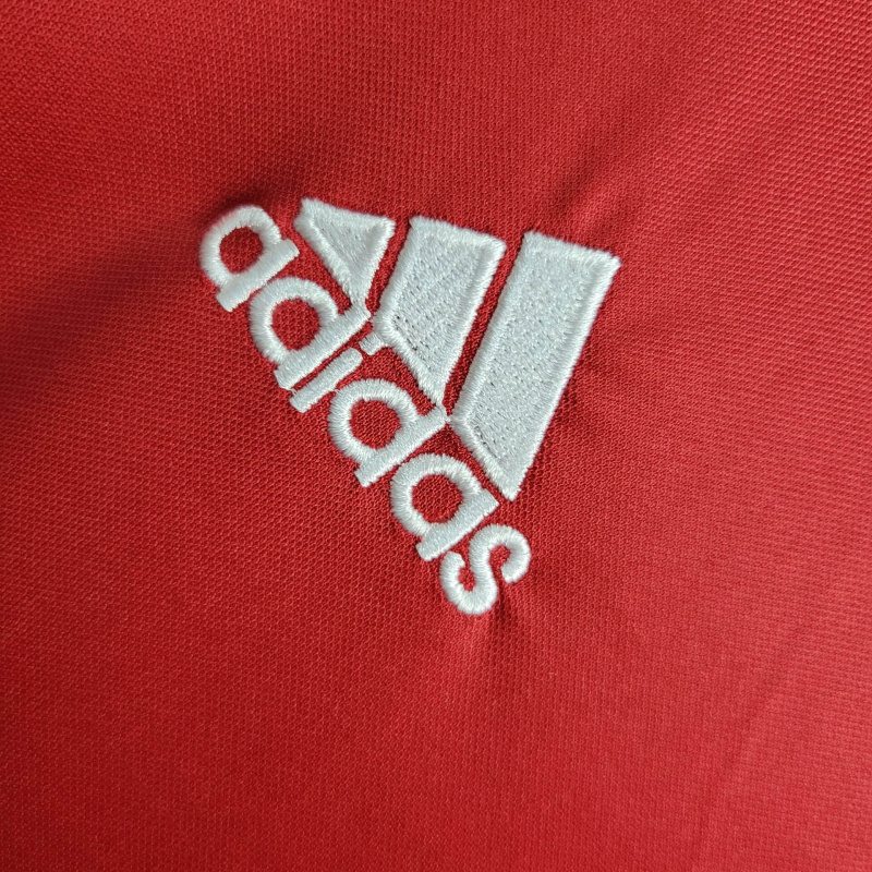 Camisa Manchester United I 2016/2017 - Retrô Adidas - Vermelha com detalhes em branco com patrocínio