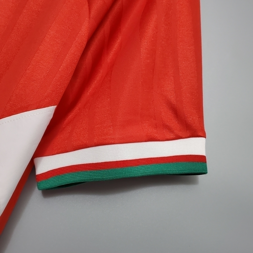 Camisa Liverpool I 1993 - Retrô Adidas - Vermelho e Branco