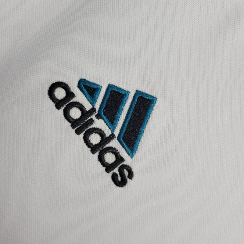 Camisa Newcastle II 1999/2000 - Retrô Adidas - Branca com detalhes em azul