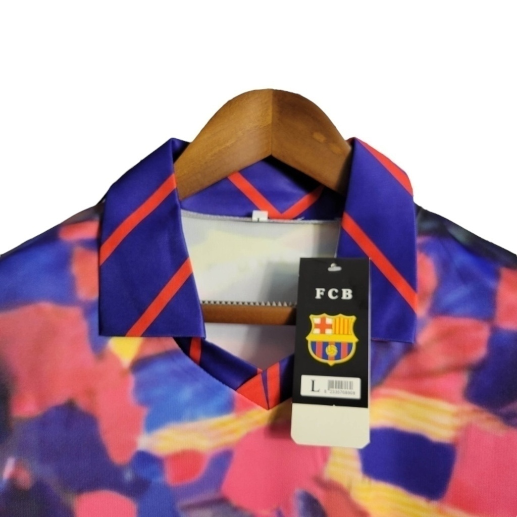 Camisa Barcelona Romário 1993/1994 - Retrô - Multicolorida