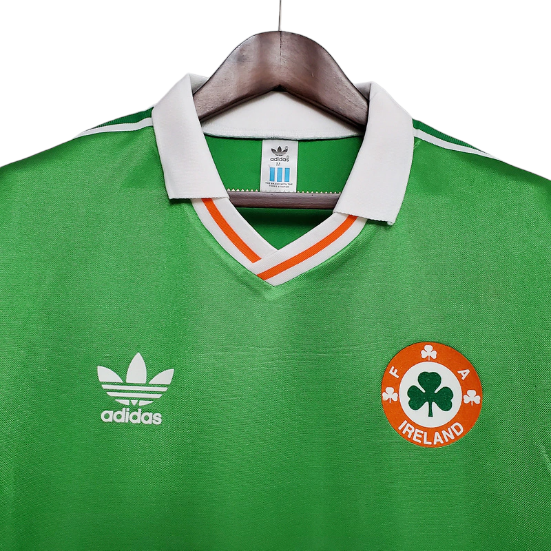 Camisa Seleção da Irlanda 1988 - Retrô Adidas - Verde