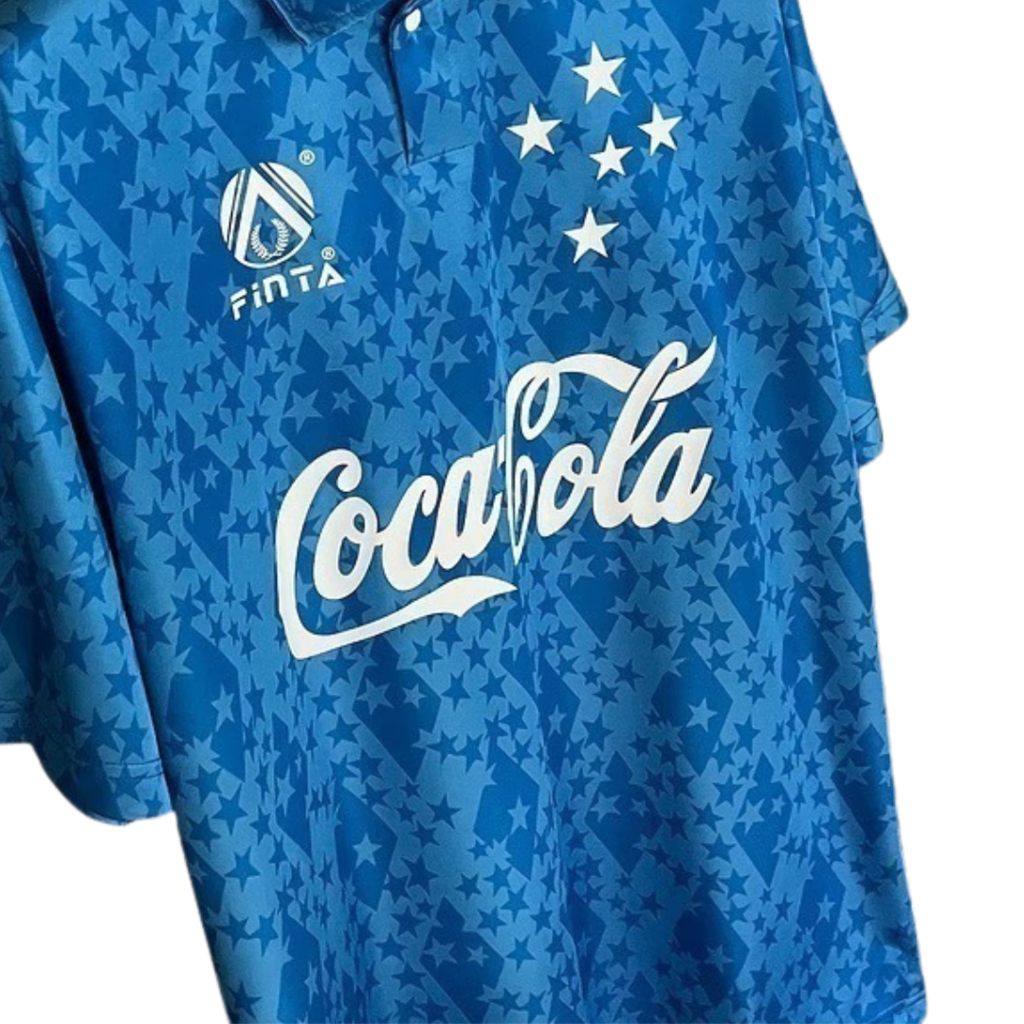 Camisa Cruzeiro I 1993/1994 - Retrô Finta - Azul